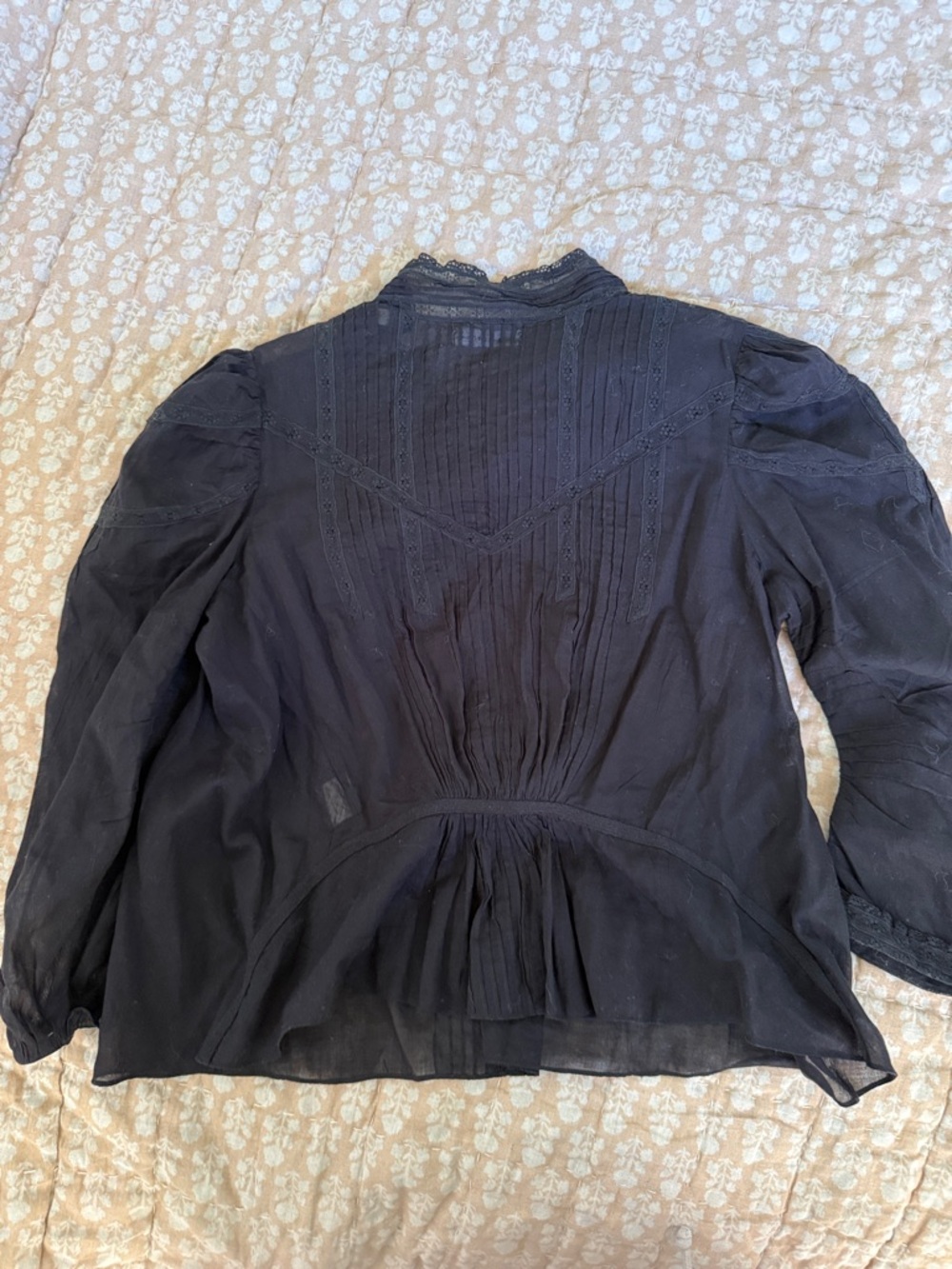 Doen Albertine Top, sz M, Black, Rare! - Picture 8 of 10
